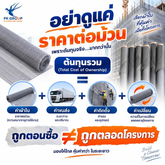อย่าดูแค่ราคาต่อม้วน