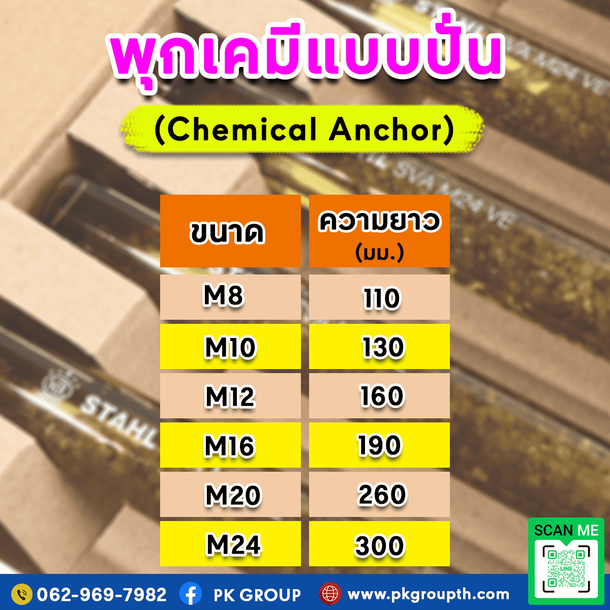 พุกคมีแบบปั่น