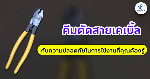 คีมตัดสายเคเบิ้ลกับความปลอดภัยในการใช้งานที่คุณต้องรู้